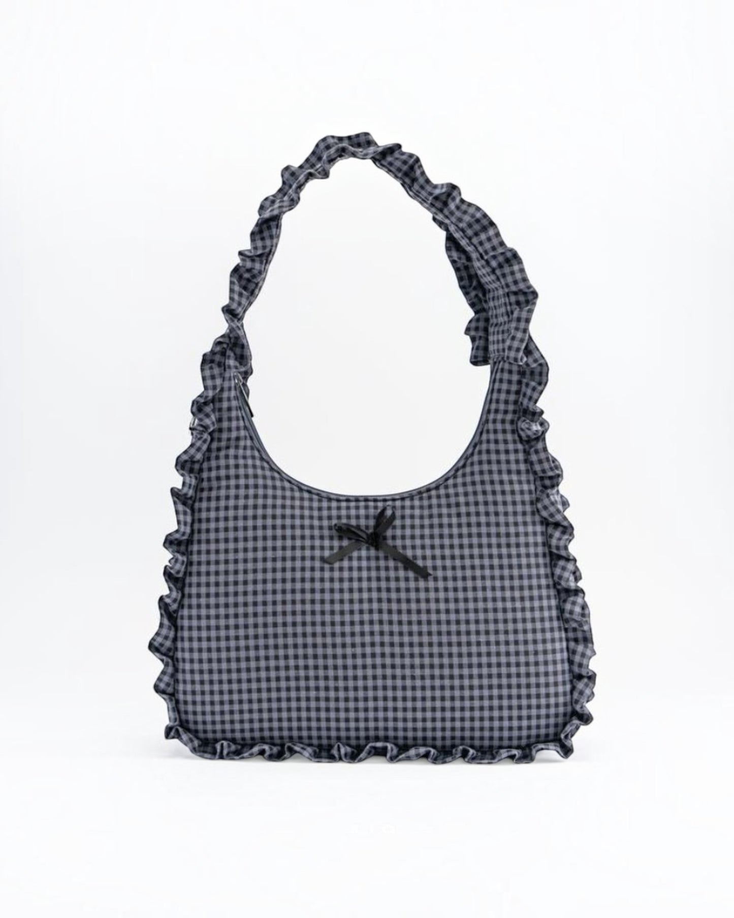 Ruffle Bow Shoulder Bag