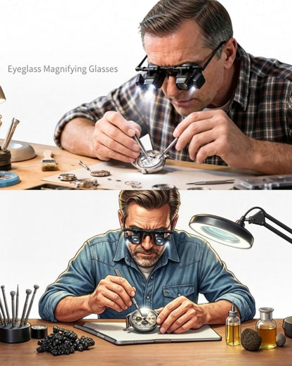 Precision Pro - Magnifier Glasses