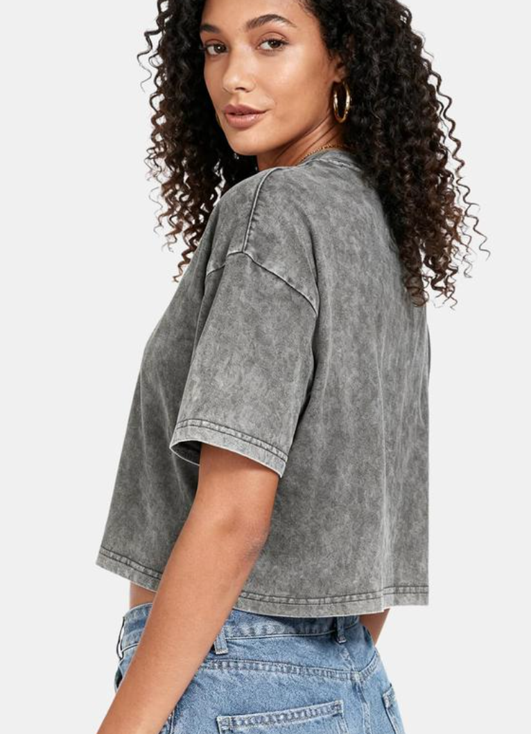 Vintage Cropped Tee