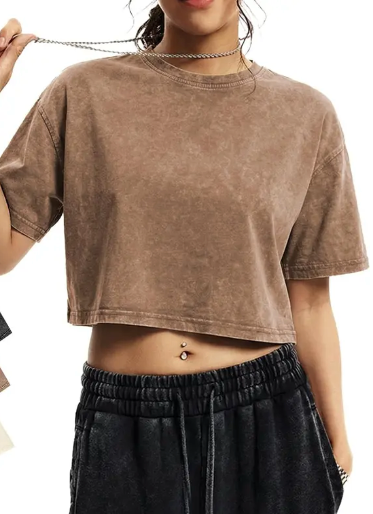 Vintage Cropped Tee