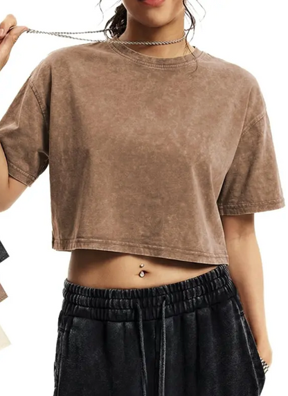 Vintage Cropped Tee