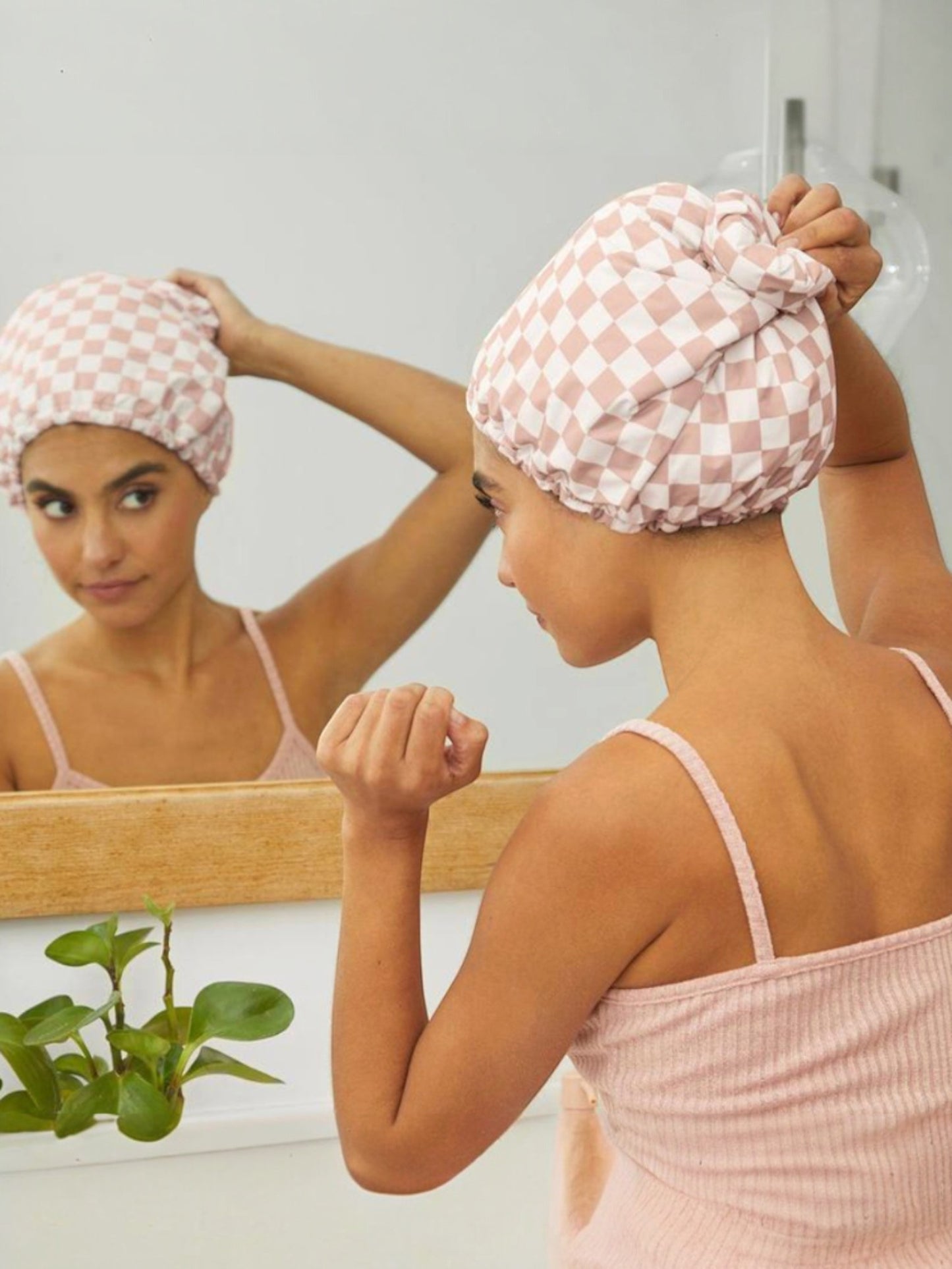 Satin-Lined Shower Cap™️